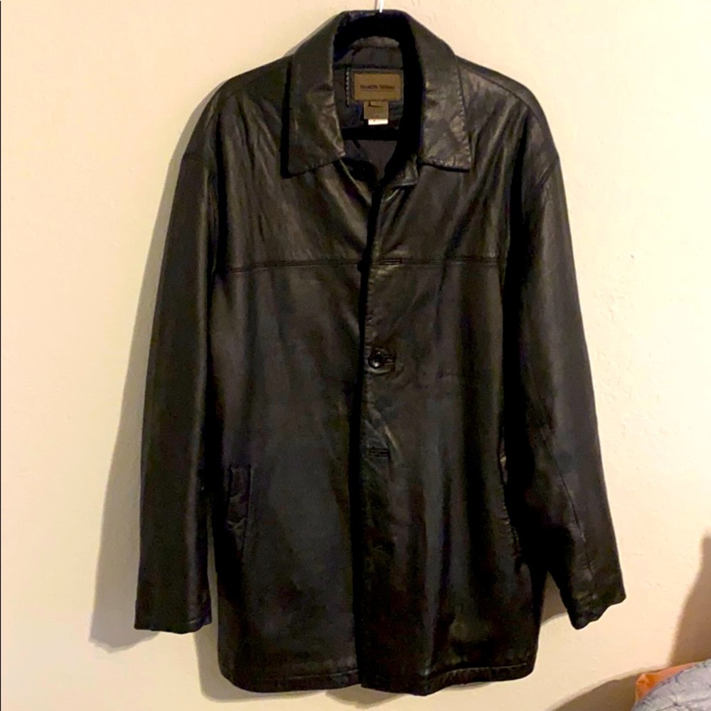 Leather jacket